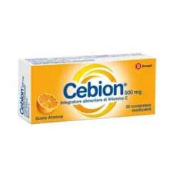 Dompe' Cebion Arancia Integratore Di Vitamina C 20 Compresse Masticabili