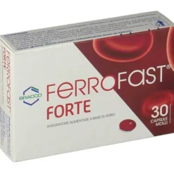 Dompe' Ferrofast Forte Integratore Di Ferro 30 Capsule Molli