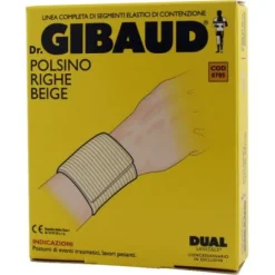 Dr. Gibaud Polsino Righe Beige Postumi Traumi 6 Cm Taglia 0