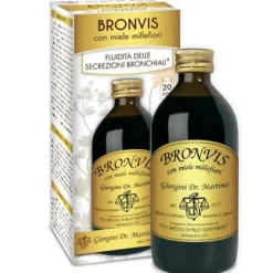 Dr. Giorgini Bronvis Con Miele Millefiori Liquido Analcolico Integratore Per La Gola 200 Ml