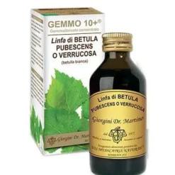 Dr Giorgini Gemmo 10+ Betulla Bianca Linfa 100 Ml Analcolico