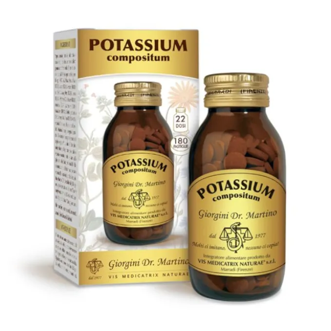 Dr. Giorgini Potassium Compositum Integratore Microcircolo 180 Pastiglie