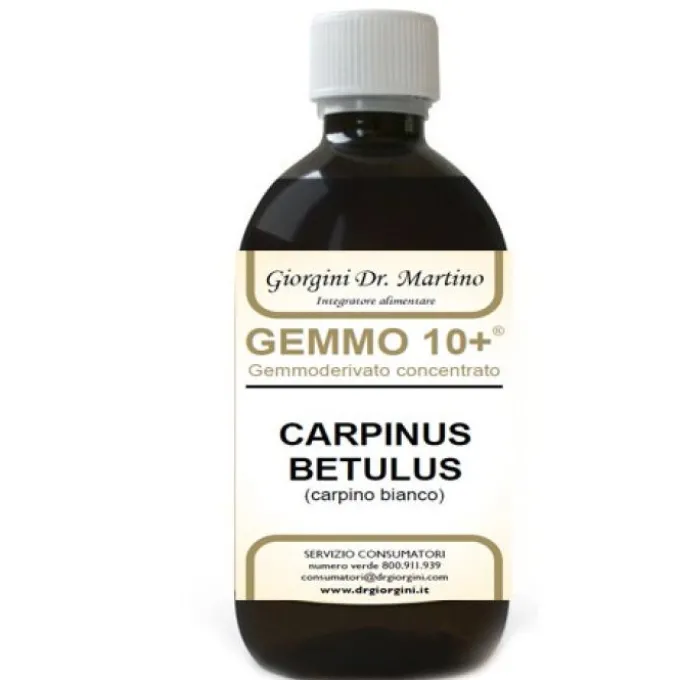 Dr.giorgini Ser-Vis Gemmo 10+ Carpino Bianco 500 Ml Liquido Analcolico Omeopatia