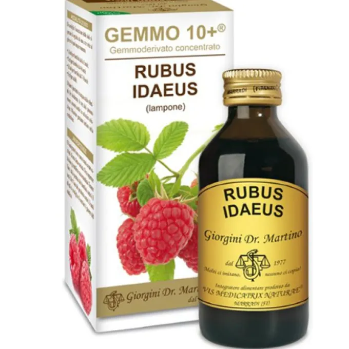 Dr.giorgini Ser-Vis Gemmo 10+ Lampone Liquido Analcolico 100 Ml