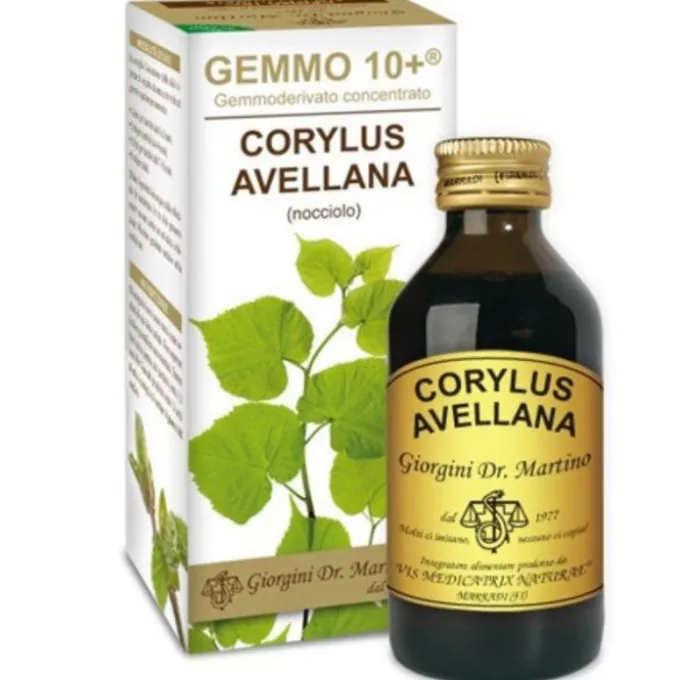 Dr.giorgini Ser-Vis Gemmo 10+ Nocciolo 100 Ml Liquido Analcolico Materie Prime E Galenica