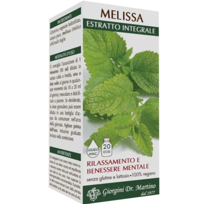 Dr.giorgini Ser-Vis Melissa Estratto Integrale 200 Ml Sonno