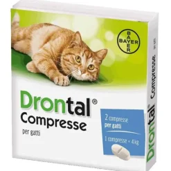 Drontal Gatto 2 Compresse Antielminitici Gatti