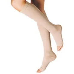 Dualsan Gambaletto Terapeutico Kkl2 Punta Aperta Beige Taglia 3 Collant