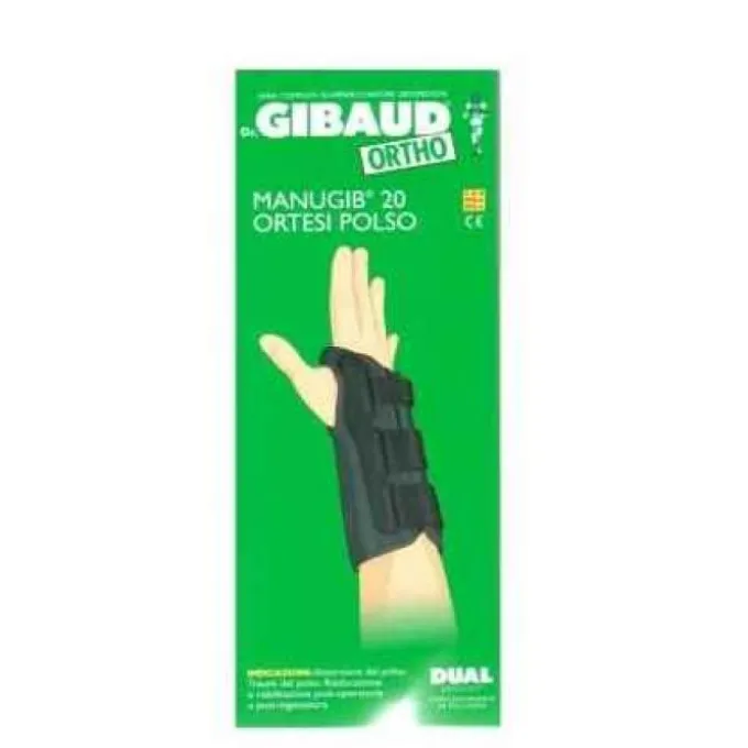 Dual Sanitaly Dr. Gibaud Ortho Manugib 20 Ortesi Polso Destro Taglia 2