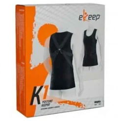 Dual Sanitaly Ekeep K1 Posture Keeper Richiamo Dinamico Dorsale Da Donna Versione Nera Taglia 0
