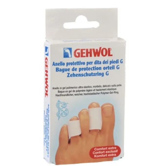 Dual Sanitaly Gehwol Anello Dita Mini 2 Pezzi Cuscinetti