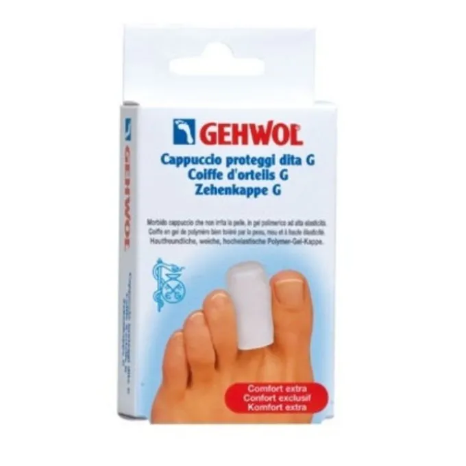 Dual Sanitaly Gehwol Cappuccio Proteggi Dita Misura Small 2 Pezzi Cuscinetti