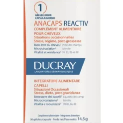 Ducray Anacaps Reactiv Capelli Situazione Occasionale 30 Capsule Integratori Anticaduta