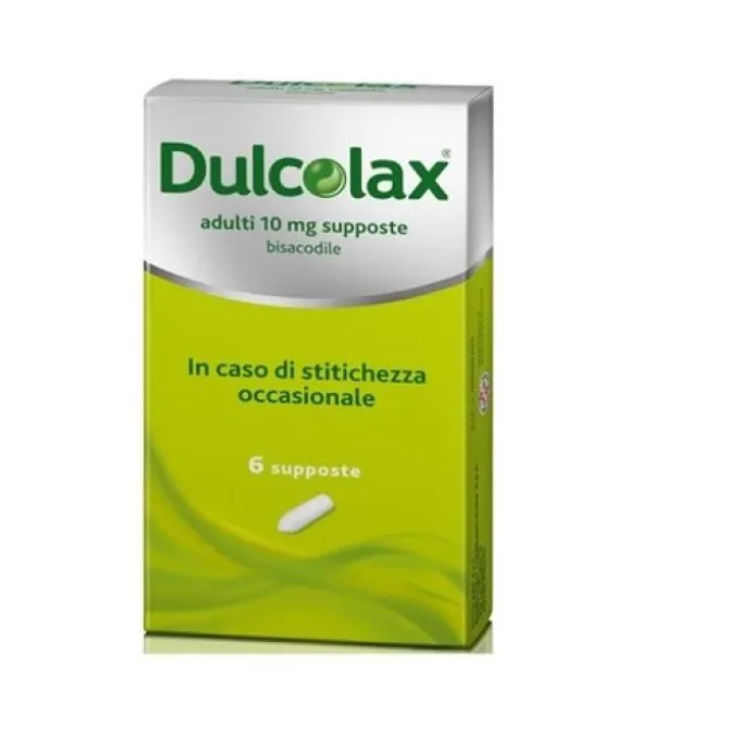 Dulcolax Adulti 6 Supposte 10Mg