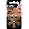 Duracell Easy Tab 312 Marrone Batteria Per Apparecchio Acustico 6 Pezzi