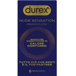 DUREX NUDE SENSATION PRESERVATIVI SOTTILI 6 PEZZI - DISPOSITIVO MEDICO CLASSE IIB