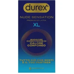 DUREX NUDE SENSATION XL PRESERVATIVI EXTRA LARGE 6 PEZZI - DISPOSITIVO MEDICO CLASSE IIB