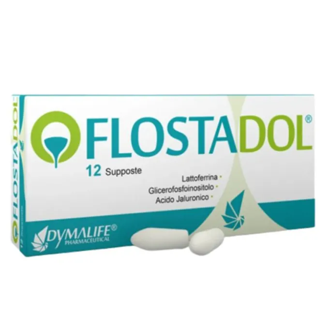 Dymalife Pharmaceutical Flostadol 12 Supposte Da 2 G