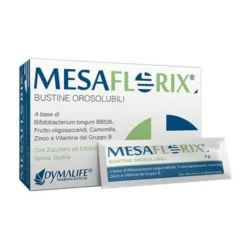 Dymalife Pharmaceutical Mesaflorix 14 Bustine Orosolubili Lassativi Azione Delicata
