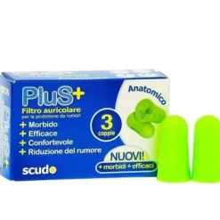 Earplug Scudo Plus Tappi Auricolari 6 Pezzi