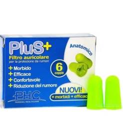 Earplug Scudo Plus Tappi Auricolari 12 Pezzi