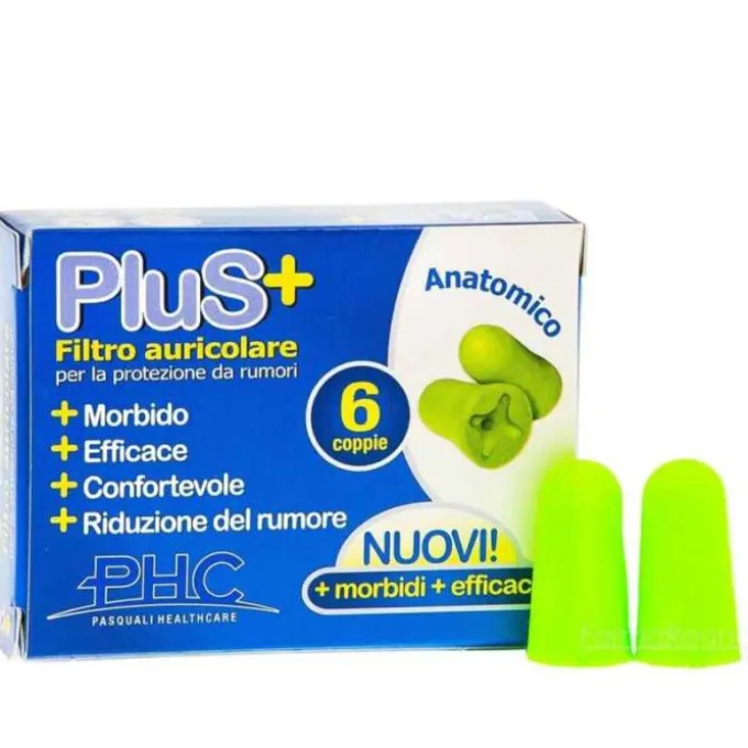 Earplug Scudo Plus Tappi Auricolari 12 Pezzi