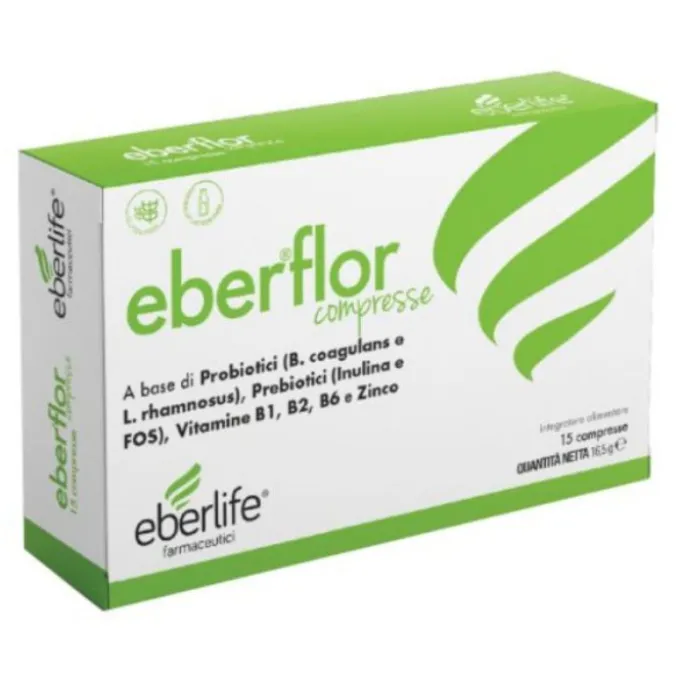 Eberflor 15 Compresse Fermenti Lattici