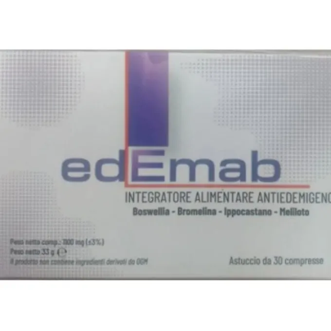 Edemab 30 Compresse Traumi Ed Ematomi