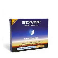 Efas Snoreeze Cerotto Nasale Classico Largo 10 Pezzi Cerotti Nasali