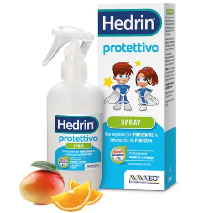 Eg Hedrin Protettivo Spray Antipidocchi 200 Ml Lozione