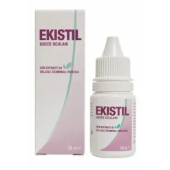 EKISTIL GOCCE OCULARI SOLUZIONE LUBRIFICANTE E IDRATANTE PER LA SUPERFICIE OCULARE, FLACONE DA 15 ML