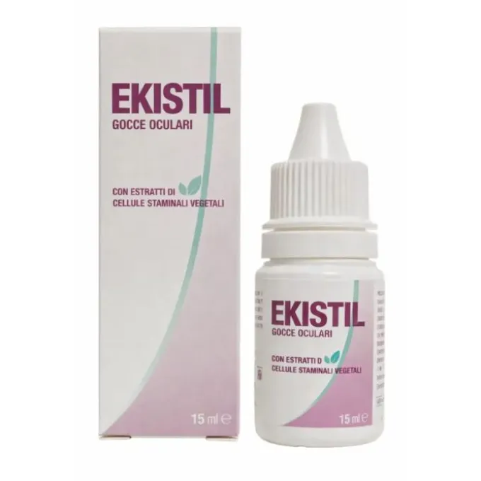 EKISTIL GOCCE OCULARI SOLUZIONE LUBRIFICANTE E IDRATANTE PER LA SUPERFICIE OCULARE, FLACONE DA 15 ML
