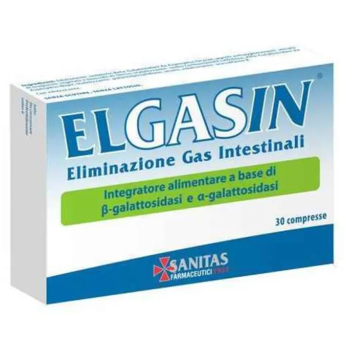 Elgasin Integratore 30 Compresse Gonfiore
