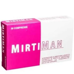 Ellimann Mirtiman Integratore Apparato Urinario 30 Compresse Integratori Venotonici