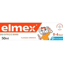 Elmex Bimbi Dentifricio Bambini 0-6 Anni Protezione Carie 50 Ml
