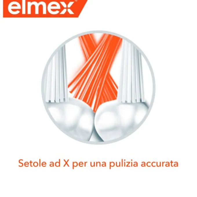 Elmex Inter X Protezione Carie Spazzolino Medio Normali