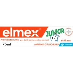 Elmex Junior Dentifricio Bambini 6-12 Anni Protezione Carie 75 Ml Bimbi