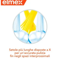 Elmex Junior Spazzolino Morbido Bambini 6-12 Anni Bimbi