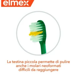 Elmex Junior Spazzolino Morbido Bambini 6-12 Anni Bimbi