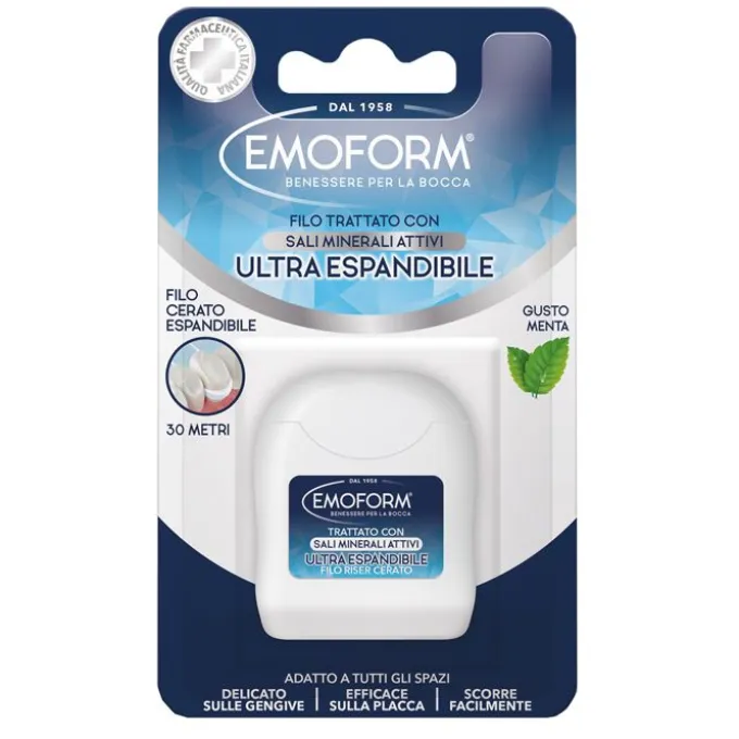 Emoform Filo Interdentale Ultraespandibile 30M Fili Interdentali