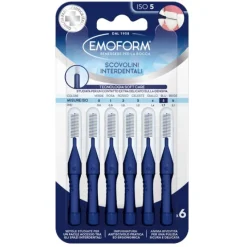 Emoform Scovolino Iso 5 Blu 6 Pezzi Scovolini