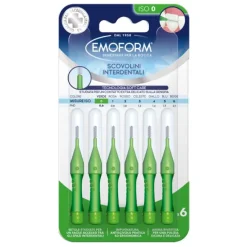 Emoform Scovolino Iso 0 Verde 6 Pezzi Scovolini