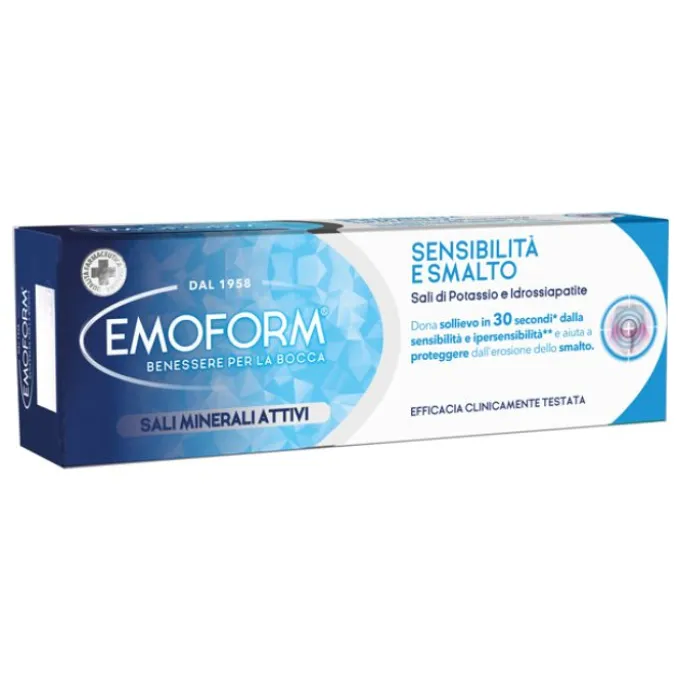 Emoform Sensibilita' E Smalto 75 Ml Denti Sensibili