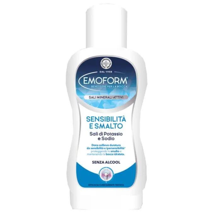 Emoform Sensibilita' E Smalto Collutorio 400 Ml Gengive Sensibili