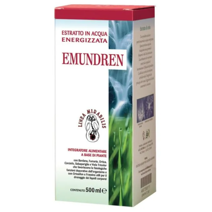 Emundren Bevanda 500Ml Ritenzione Idrica