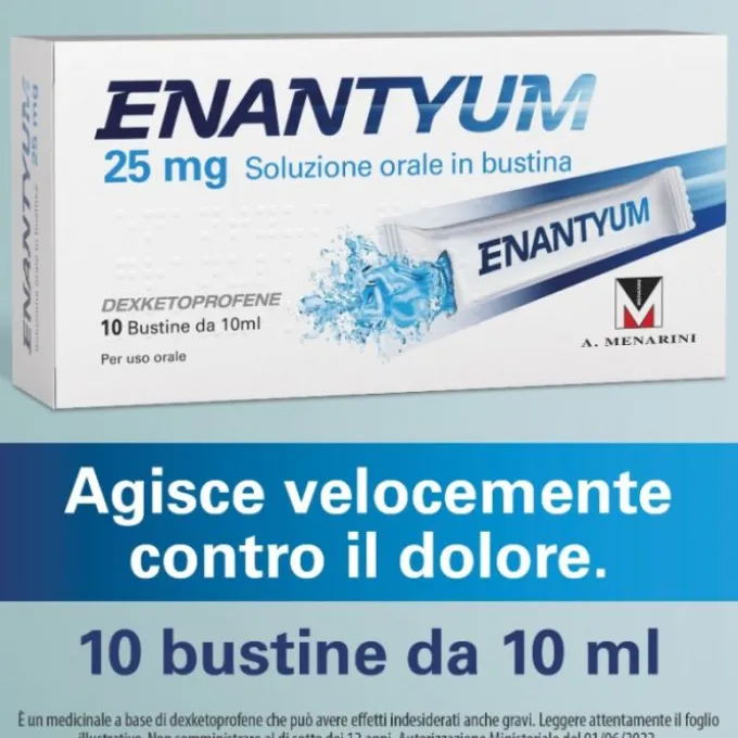 Enantyum Bevibile 25Mg 10Bst