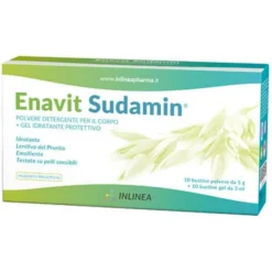 Enavit Sudamin 10 Bustine Polvere Da 5 G + 10 Bustine Gel Da5 Ml