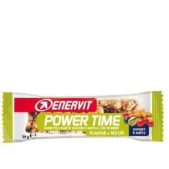 Enervit Power Time Arachidi Mirtilli Barretta Energetica 30 G Sport E Massa Muscolare