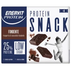 Enervit Protein Snack Fondente Low Sugar Astuccio 8 X 27 G