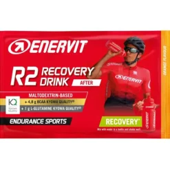 Enervit R2 Recovery Drink Integratore Per Sportivi Gusto Arancia Bustina Da 50 Gr